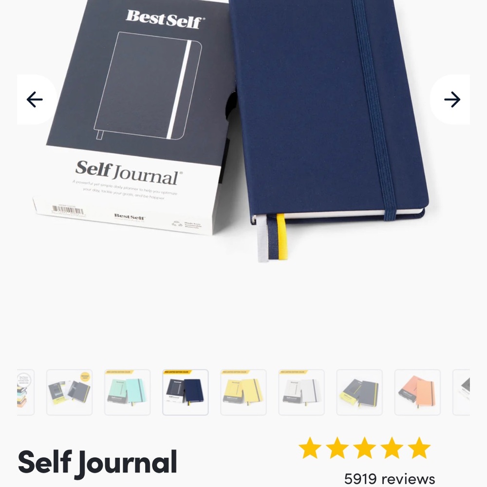 Best Self Journal (Brand New)